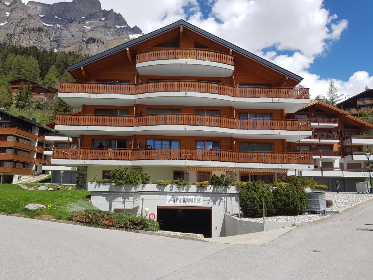 Apartmán Aramis 1 Leukerbad Exteriér fotografie
